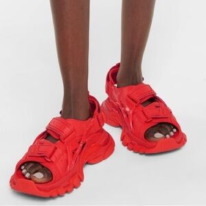 Balenciaga Red Men's Sneakers
